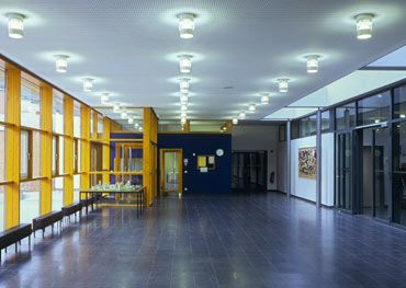 Foyer und Pausenhalle des Schulzentrums, Lehrte-Süd