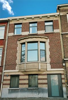 Frontansicht Haus M., Antwerpen