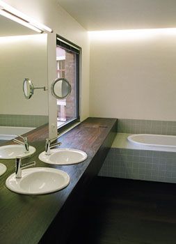 Innenraum Bad Haus M., Antwerpen