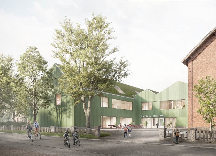Perspektive Realisierungswettbewerb Grundschule Heeseberg, Jerxheim