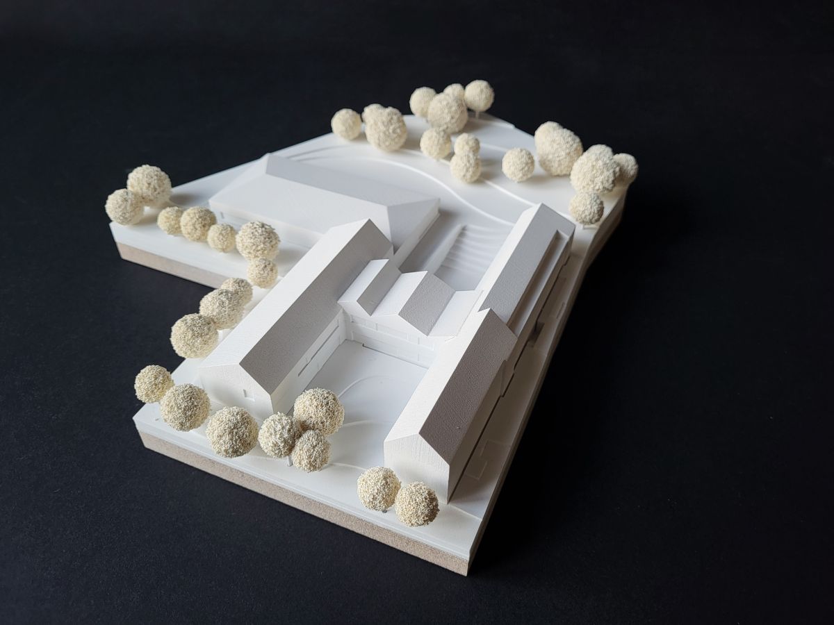 Modell Realisierungswettbewerb Grundschule, Heeseberg Jerxheim